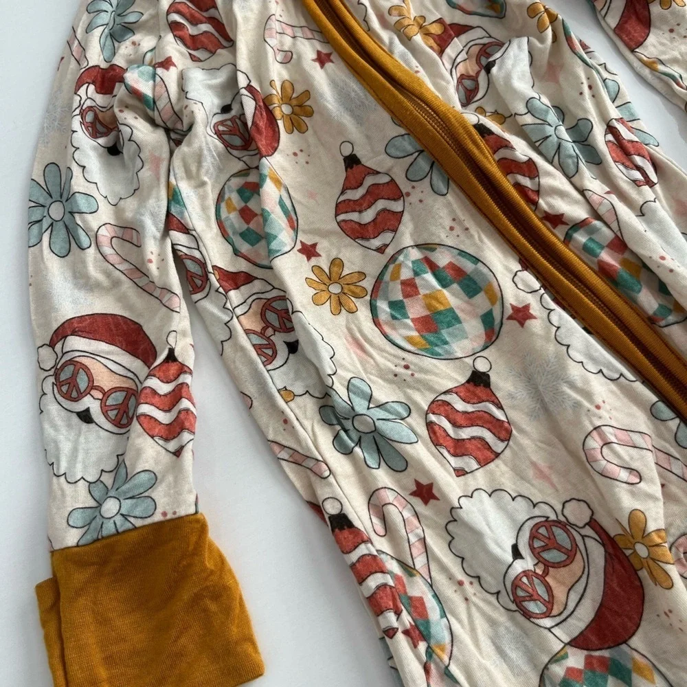Bamboo Santa groovy disco pjs
